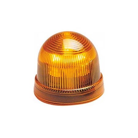 Federal Signal StreamLine Low Profile LED Light, 90-240VAC, Amber, 4 Flash Pattern LP22LED-090-240A